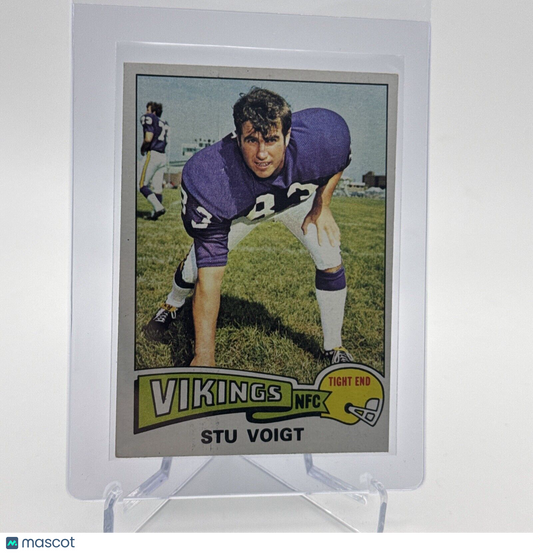 1975 Topps Stu Voigt Football Card #113 NM Quality #2 FREE SHIPPING