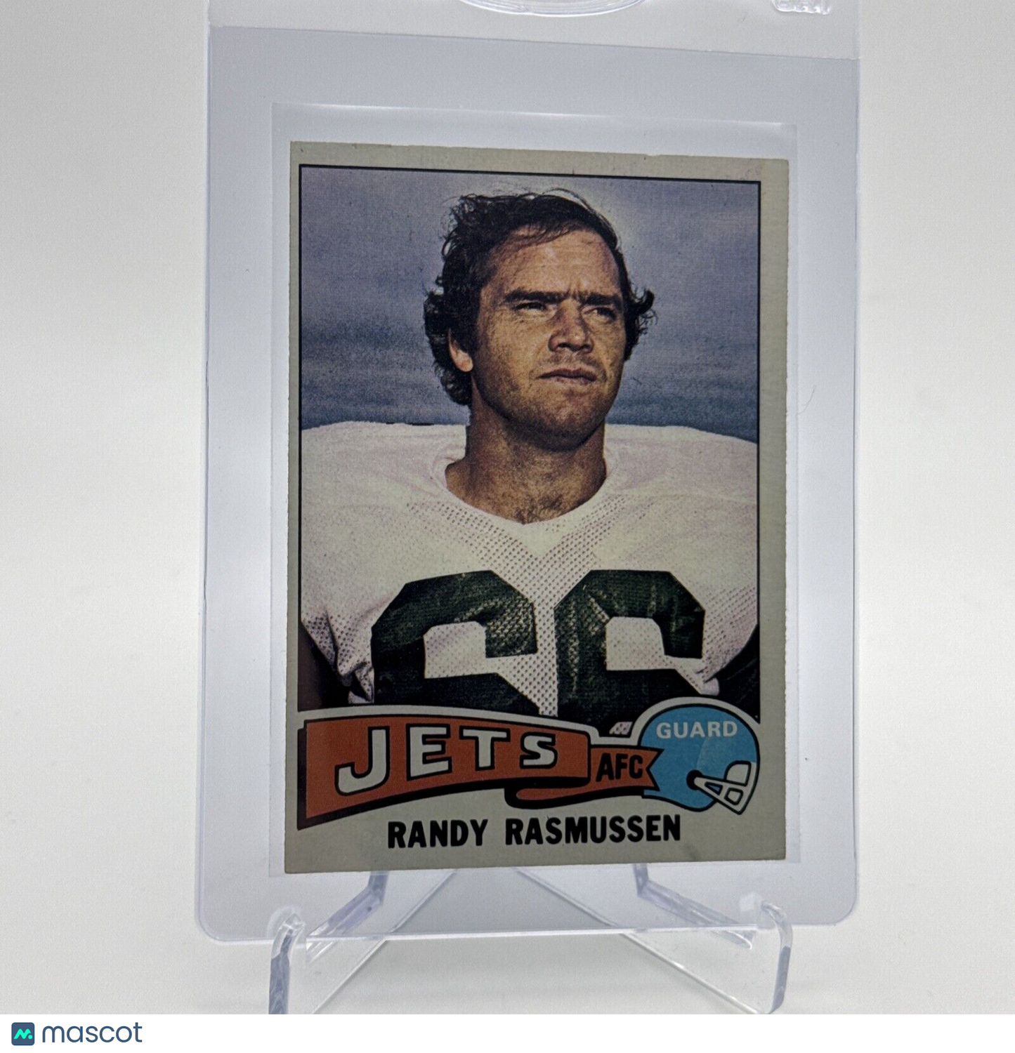 1975 Topps Randy Rasmussen Football Card #36 NM Quality #5 FREE SHIPPING