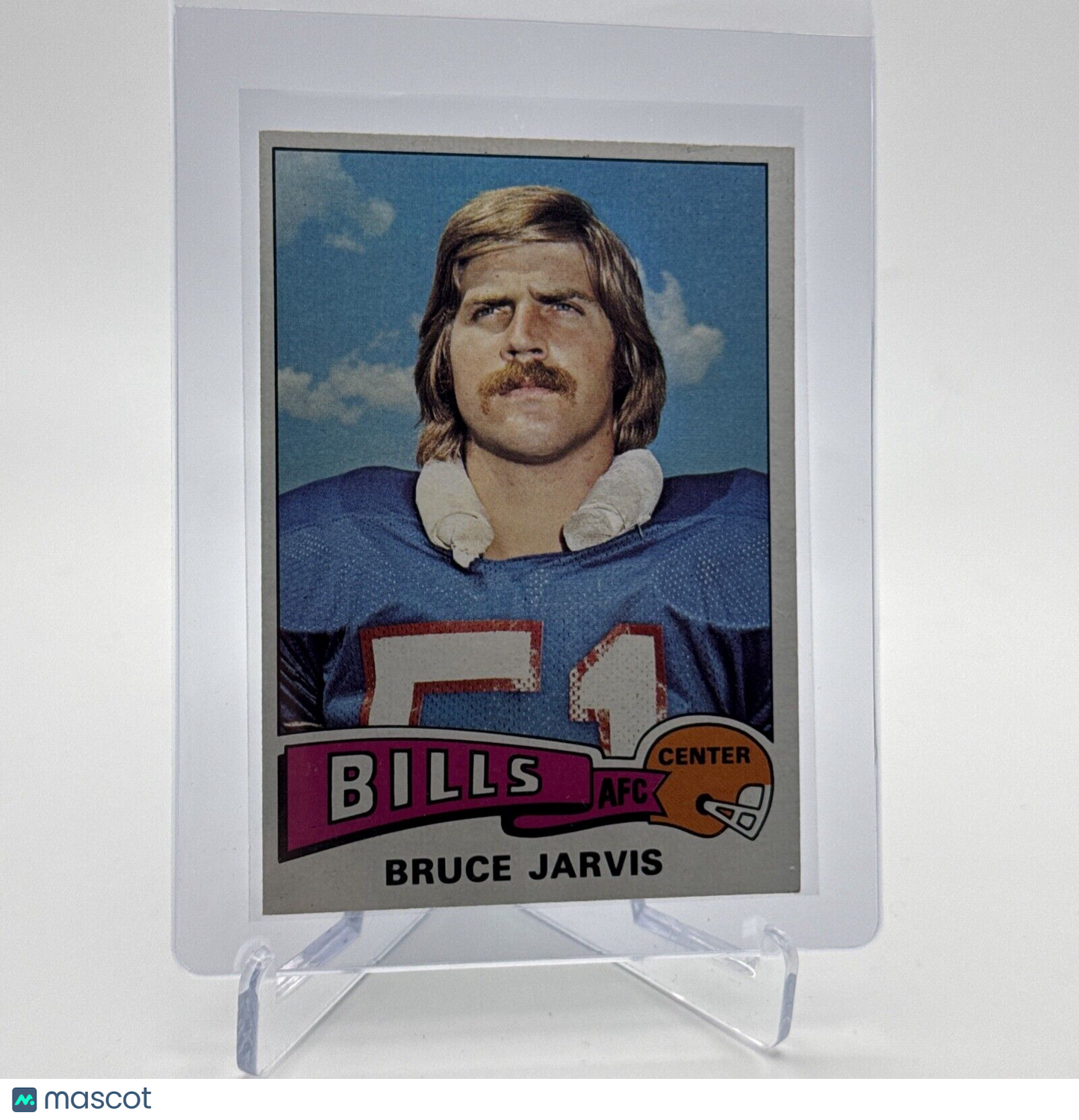 1975 Topps Bruce Jarvis Football Card #27 NM Quality #4 FREE SHIPPING