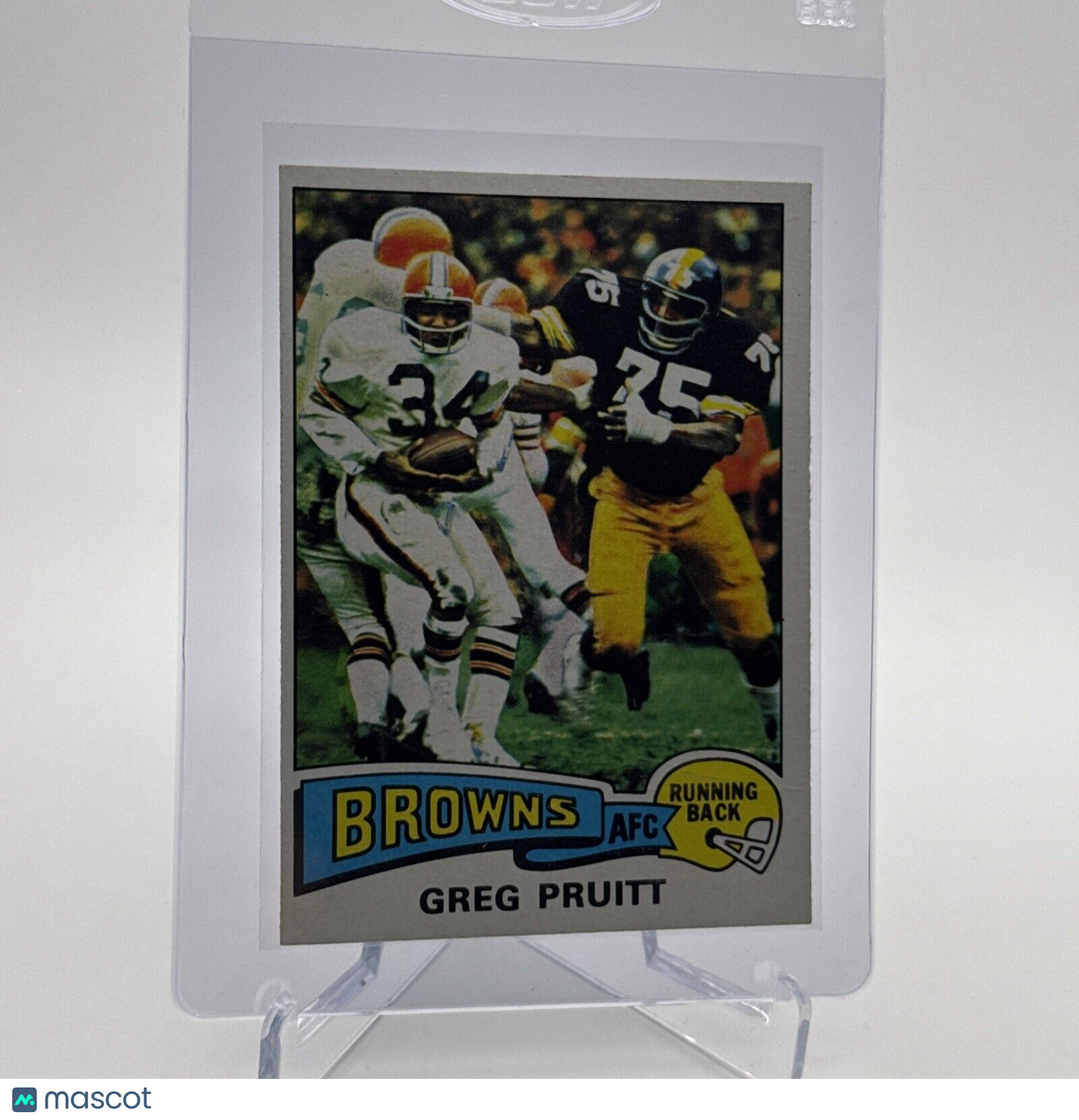 1975 Topps Greg Pruitt Football Card #49 NM Quality #3 FREE SHIPPING