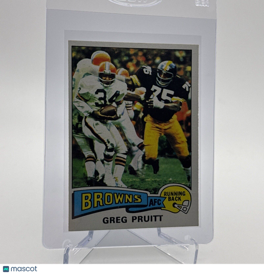 1975 Topps Greg Pruitt Football Card #49 NM Quality #3 FREE SHIPPING