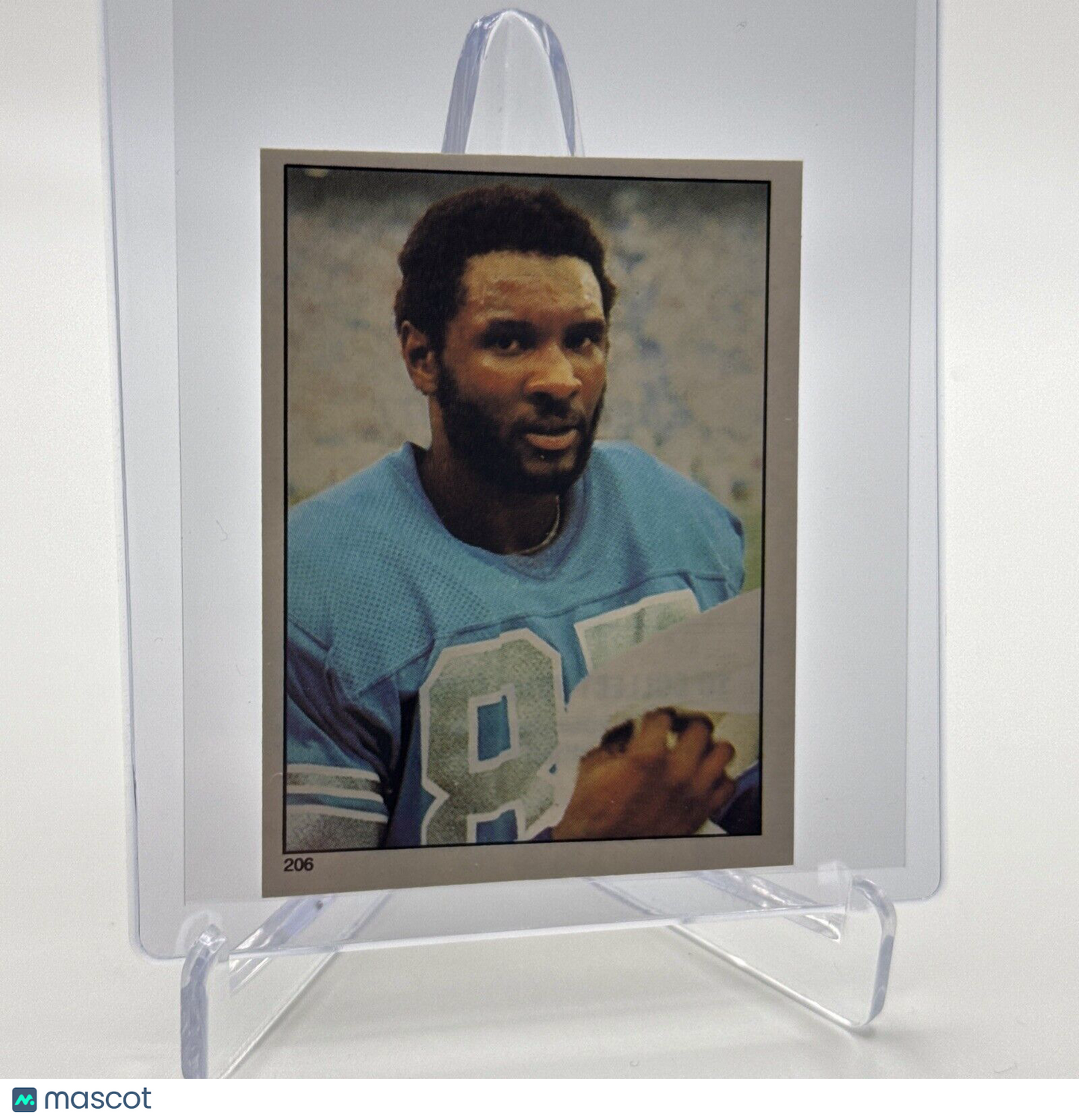 1981 Topps Freddie Scott Football Sticker Card #206 NM-MT FREE SHIPPING