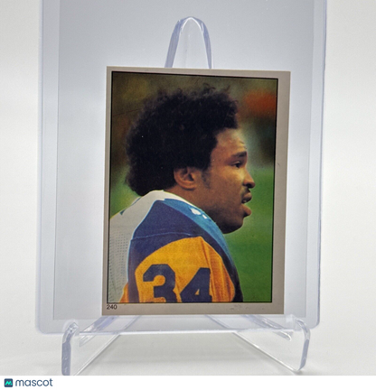 1981 Topps Elvis Peacock Football Sticker Card #240 NM-MT FREE SHIPPING