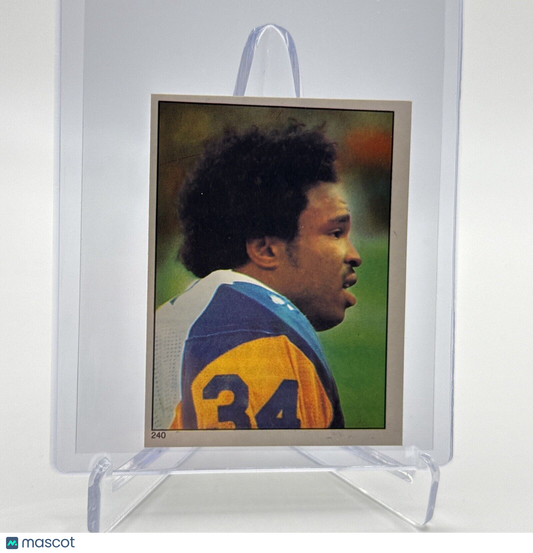 1981 Topps Elvis Peacock Football Sticker Card #240 NM-MT FREE SHIPPING