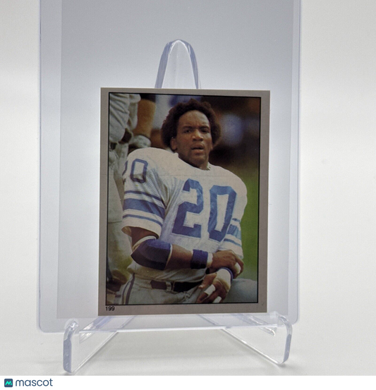 1981 Topps Billy Sims Football Sticker Card #199 NM-MT FREE SHIPPING