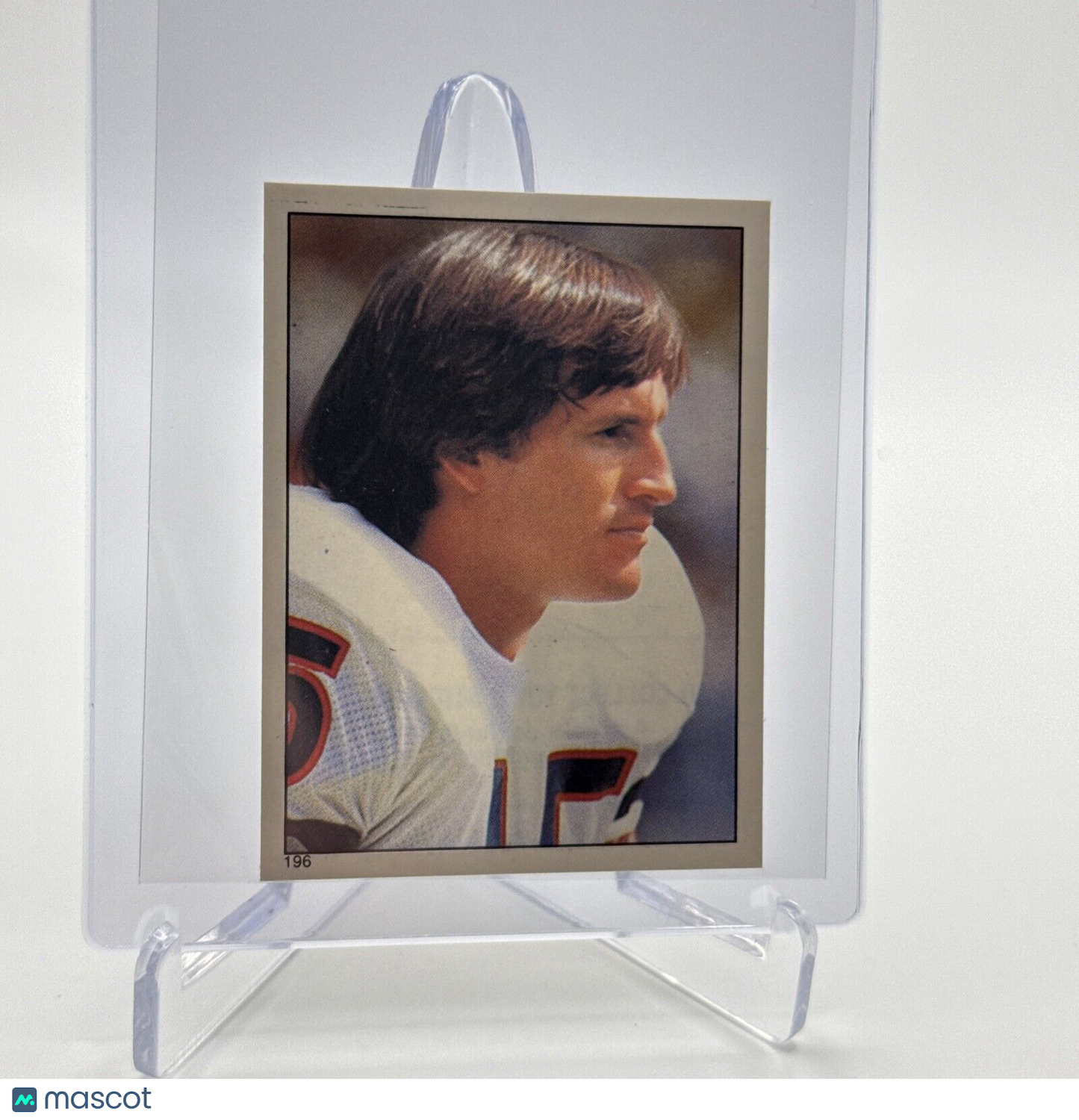 1981 Topps Gary Fencik Football Sticker Card #196 NM-MT FREE SHIPPING