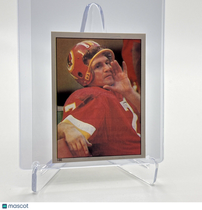 1981 Topps Joe Theismann Football Sticker Card #186 NM-MT FREE SHIPPING