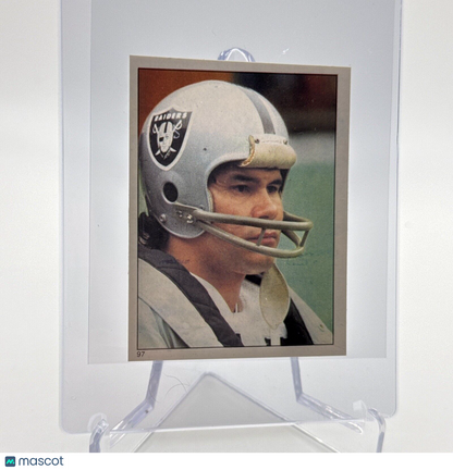 1981 Topps Jim Plunkett Football Sticker Card #97 NM-MT FREE SHIPPING
