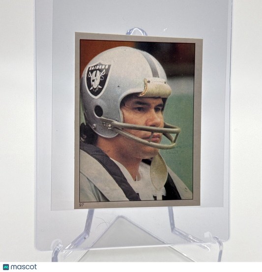 1981 Topps Jim Plunkett Football Sticker Card #97 NM-MT FREE SHIPPING