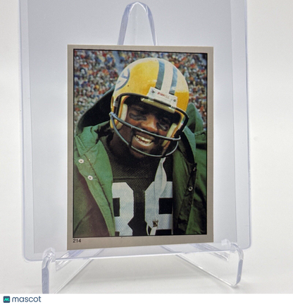 1981 Topps Aundra Thompson Football Sticker Card #214 NM-MT FREE SHIPPING