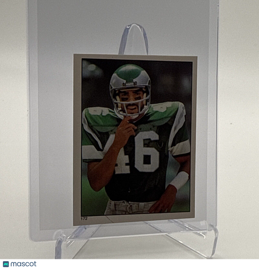 1981 Topps Herman Edwards Football Sticker Card #172 NM-MT FREE SHIPPING