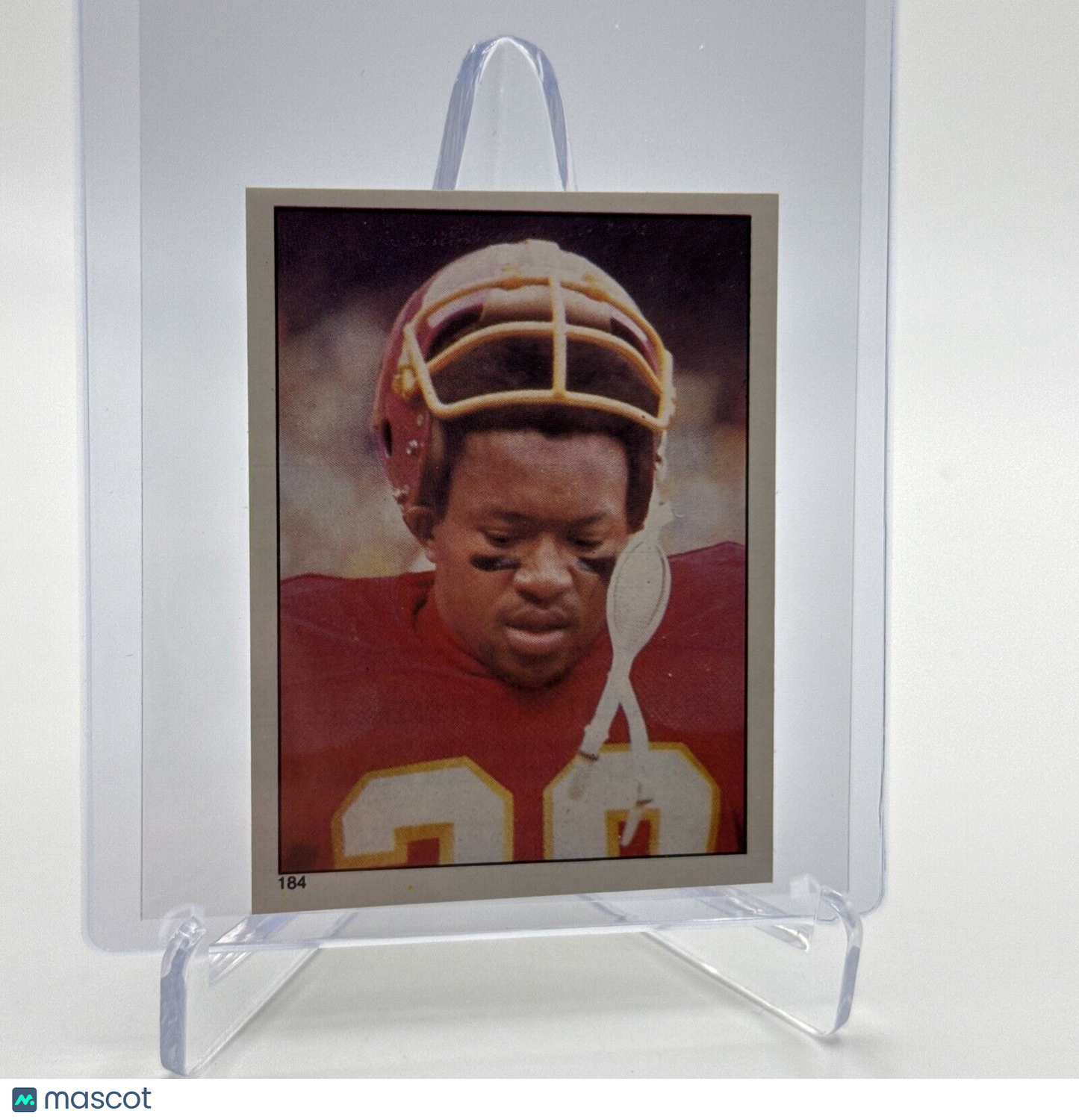 1981 Topps Clarence Harmon Football Sticker Card #184 NM-MT FREE SHIPPING