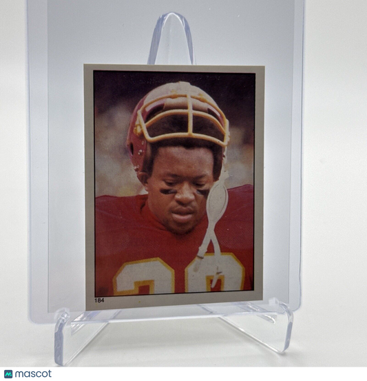 1981 Topps Clarence Harmon Football Sticker Card #184 NM-MT FREE SHIPPING