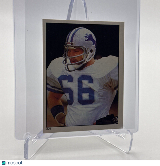 1981 Topps Tom Ginn Football Sticker Card #205 NM-MT FREE SHIPPING