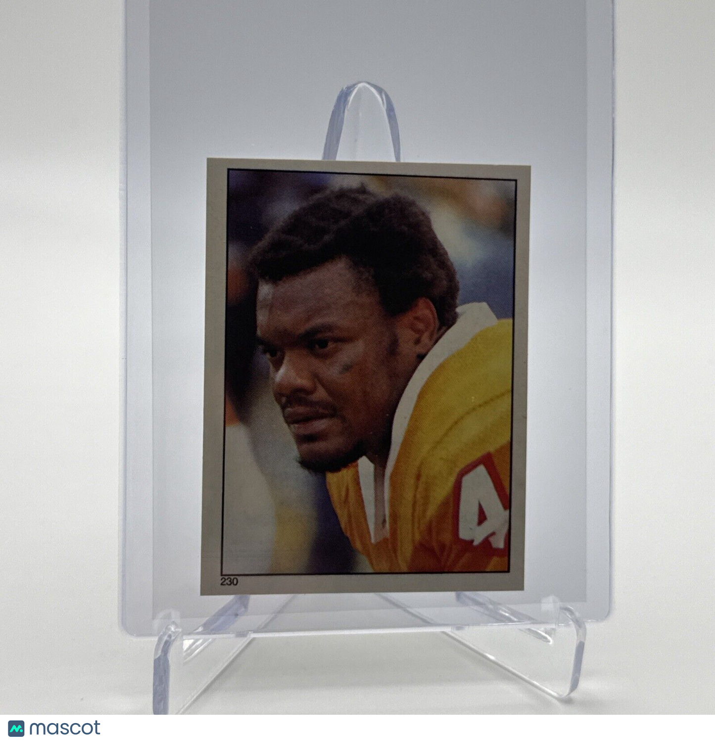 1981 Topps Mike Washington Football Sticker Card #230 NM-MT FREE SHIPPING