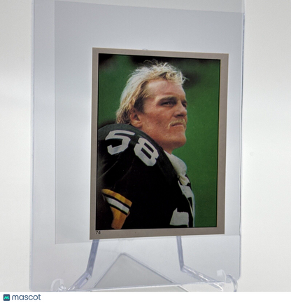 1981 Topps Jack Lambert Football Sticker Card #74 NM-MT FREE SHIPPING