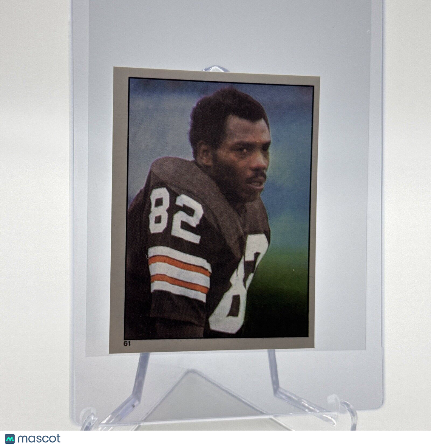 1981 Topps Ozzie Newsome Football Sticker Card #61 NM-MT FREE SHIPPING