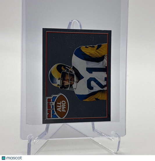 1981 Topps Nolan Cromwell FOIL Football Sticker Card #137 NM-MT FREE SHIPPING
