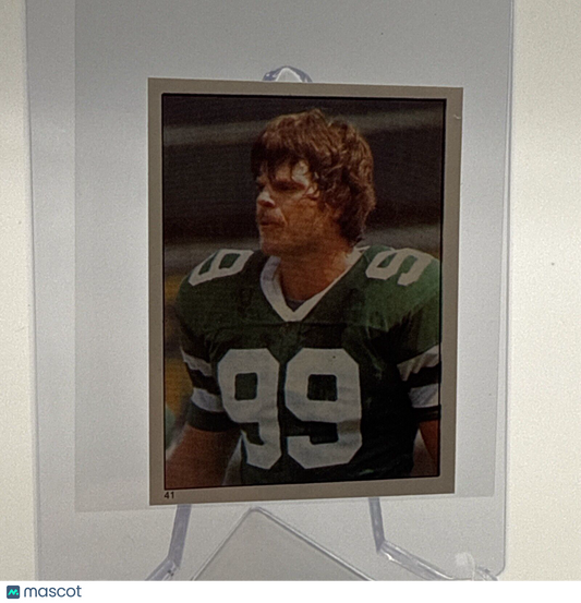 1981 Topps Mark Gastineau Football Sticker Card #41 NM-MT FREE SHIPPING