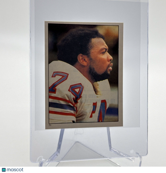 1981 Topps Leon Gray Football Sticker Card #71 NM-MT FREE SHIPPING