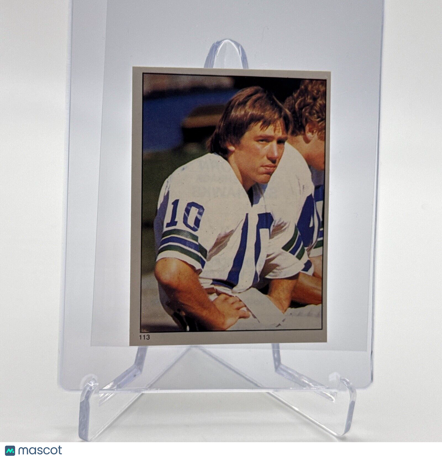 1981 Topps Jim Zorn Football Sticker Card #113 NM-MT FREE SHIPPING