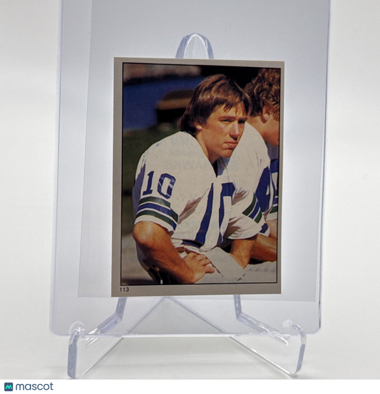 1981 Topps Jim Zorn Football Sticker Card #113 NM-MT FREE SHIPPING