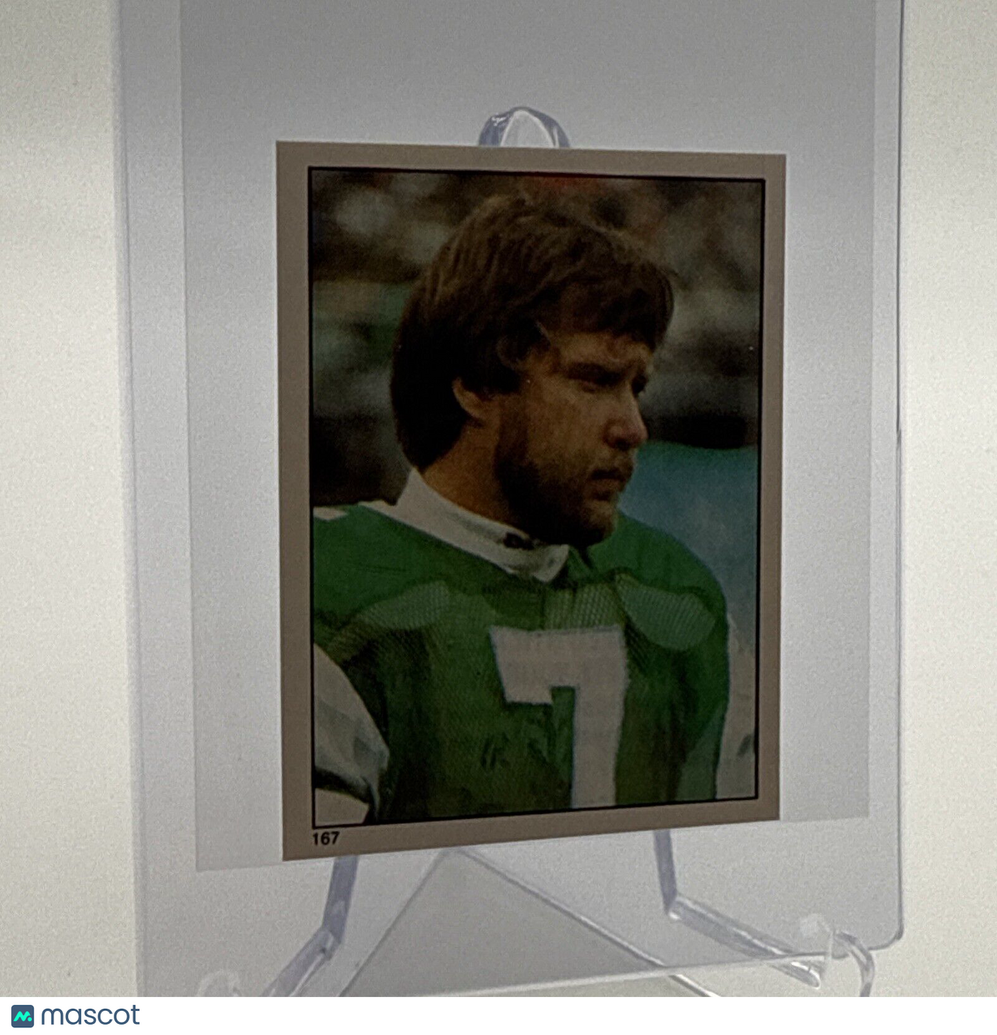 1981 Topps Ron Jaworski Football Sticker Card #167 NM-MT FREE SHIPPING