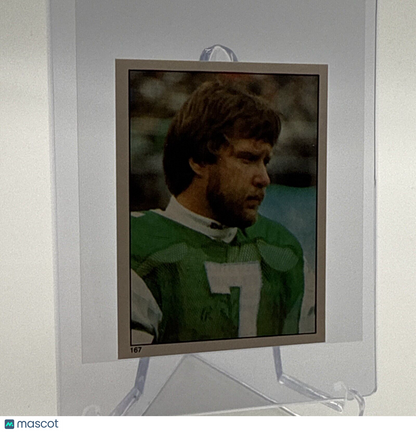 1981 Topps Ron Jaworski Football Sticker Card #167 NM-MT FREE SHIPPING