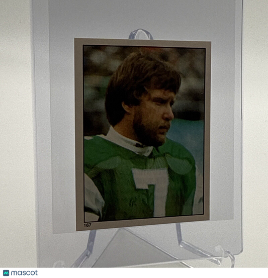 1981 Topps Ron Jaworski Football Sticker Card #167 NM-MT FREE SHIPPING