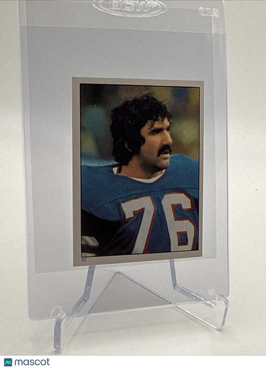 1981 Topps Fred Smerlas Football Sticker Card #22 NM-MT FREE SHIPPING
