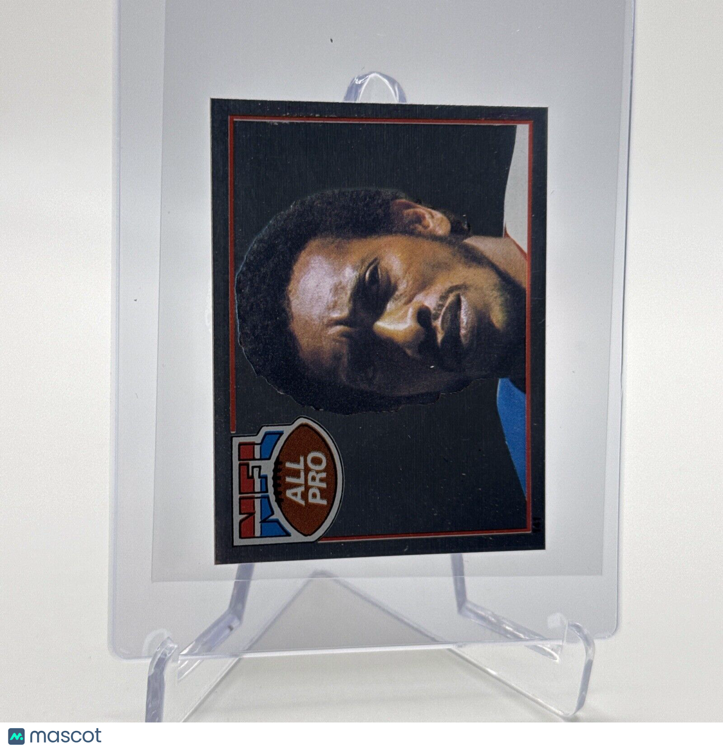 1981 Topps Lemar Parrish FOIL Football Sticker Card #141 NM-MT FREE SHIPPING