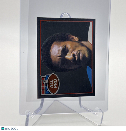 1981 Topps Lemar Parrish FOIL Football Sticker Card #141 NM-MT FREE SHIPPING