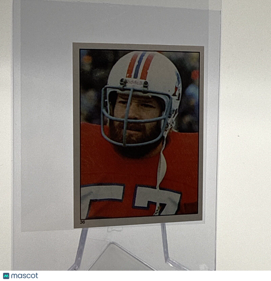 1981 Topps Steve Nelson Football Sticker Card #36 NM-MT FREE SHIPPING