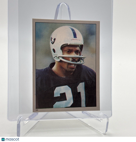 1981 Topps Cliff Branch Football Sticker Card #99 NM-MT FREE SHIPPING