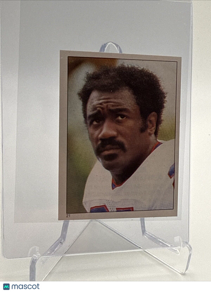 1981 Topps Roland Hooks Football Sticker Card #21 NM-MT FREE SHIPPING