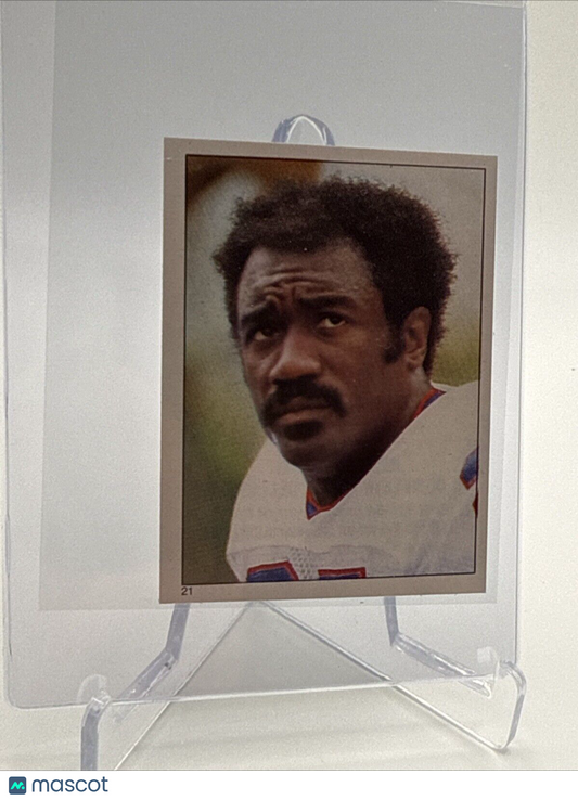 1981 Topps Roland Hooks Football Sticker Card #21 NM-MT FREE SHIPPING