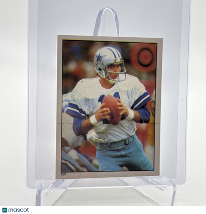1981 Topps Danny White Football Sticker Card #153 NM-MT FREE SHIPPING