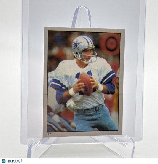 1981 Topps Danny White Football Sticker Card #153 NM-MT FREE SHIPPING