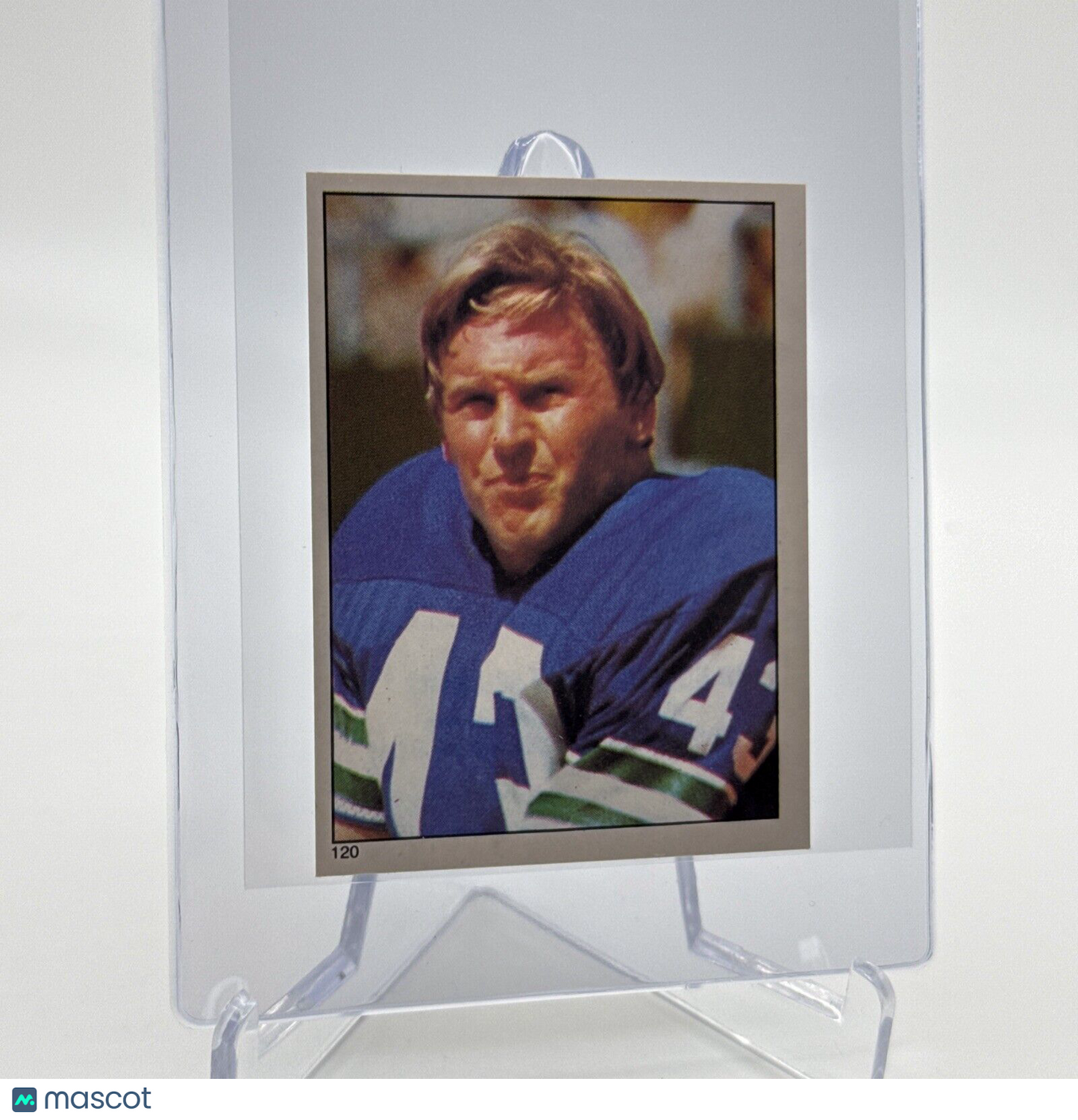 1981 Topps Jim Jodat Football Sticker Card #120 NM-MT FREE SHIPPING