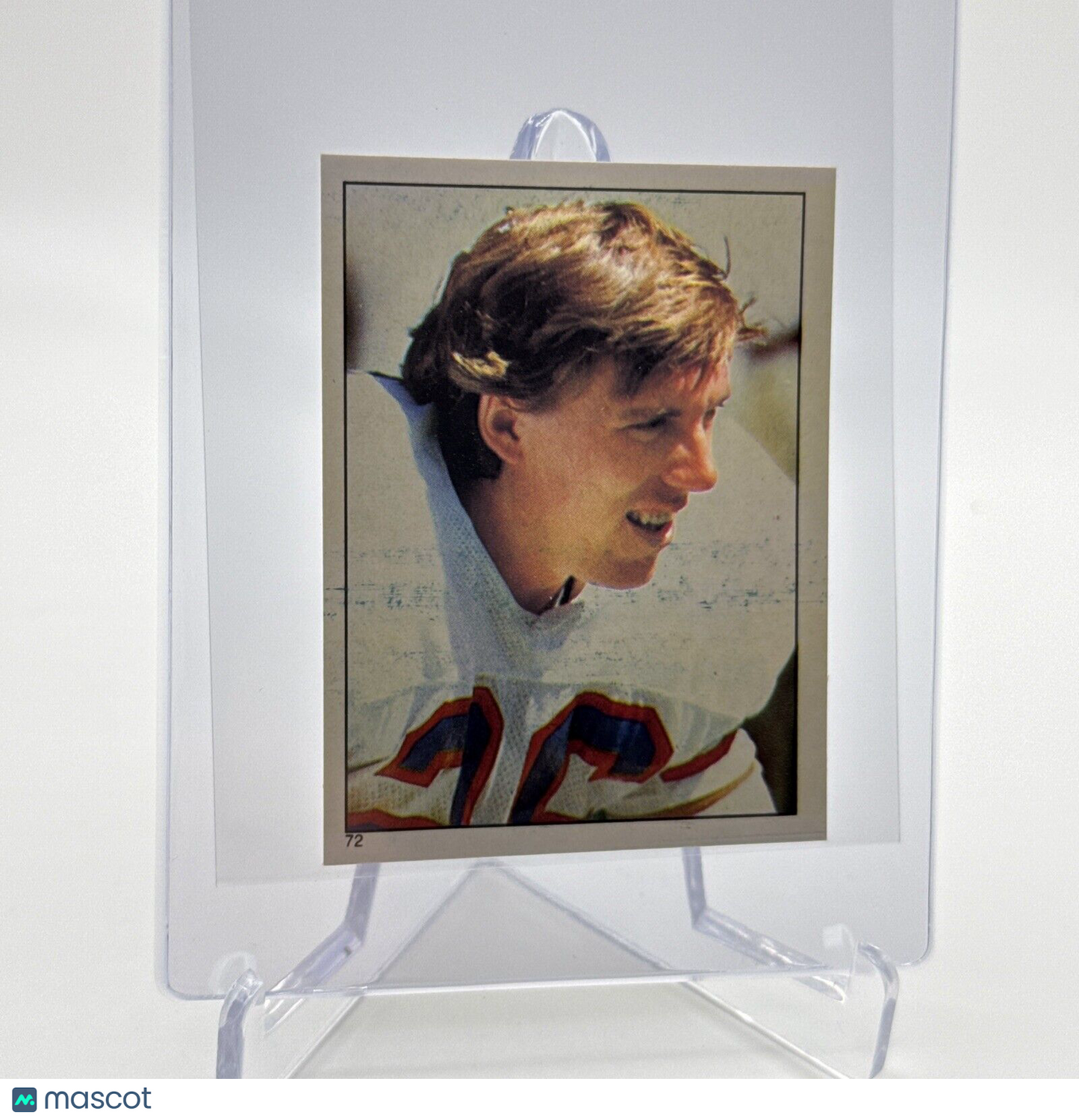 1981 Topps Rob Carpenter Football Sticker Card #72 NM-MT FREE SHIPPING