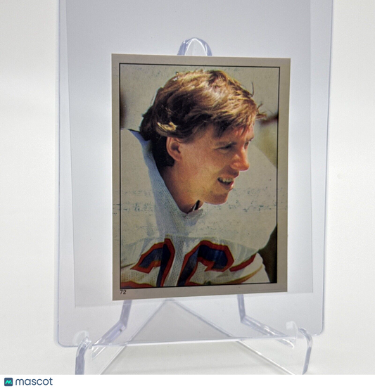1981 Topps Rob Carpenter Football Sticker Card #72 NM-MT FREE SHIPPING