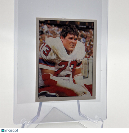 1981 Topps John Hannah Football Sticker Card #34 NM-MT FREE SHIPPING