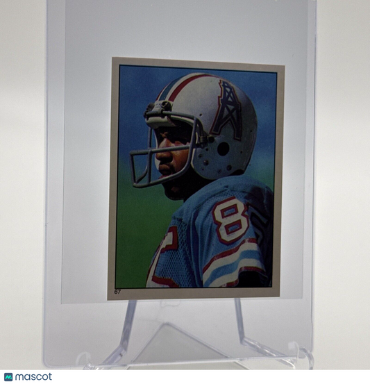 1981 Topps Carl Roaches Football Sticker Card #67 NM-MT FREE SHIPPING