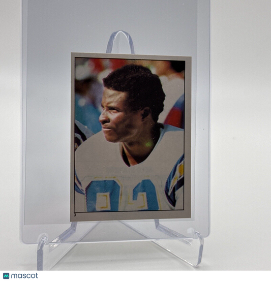 1981 Topps John Jefferson Football Sticker Card #3 NM-MT FREE SHIPPING