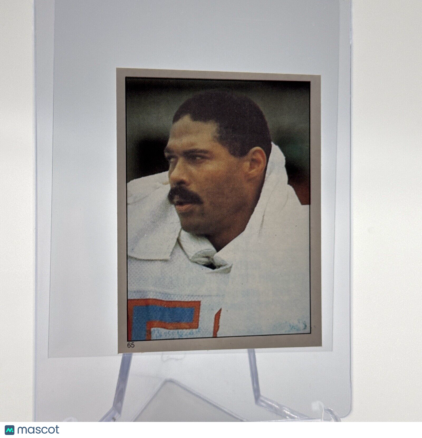 1981 Topps Robert Brazile Football Sticker Card #65 NM-MT FREE SHIPPING