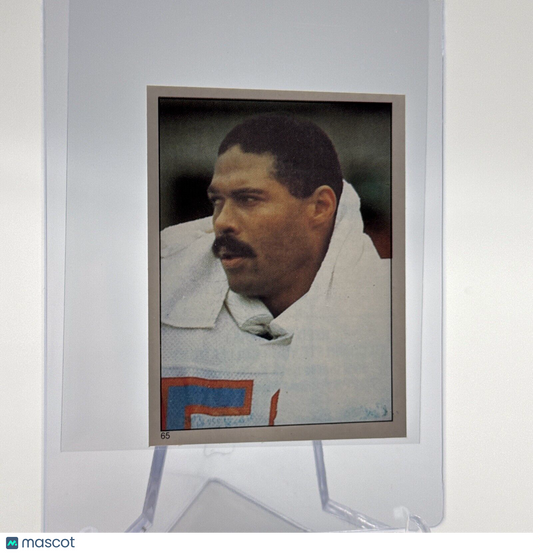 1981 Topps Robert Brazile Football Sticker Card #65 NM-MT FREE SHIPPING