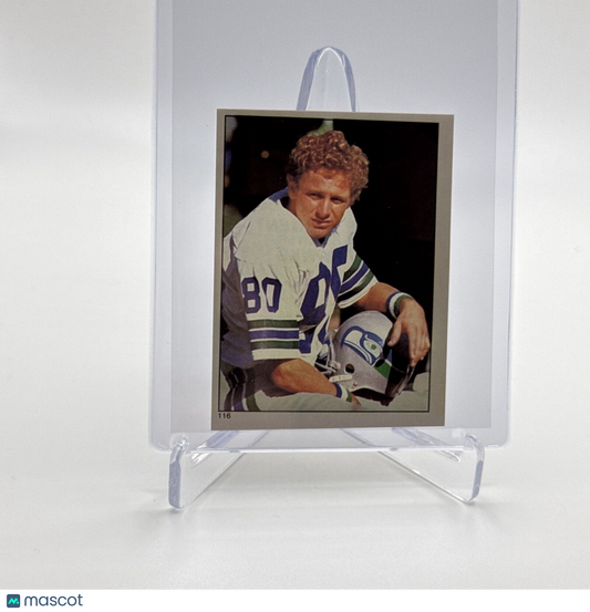 1981 Topps Steve Largent Football Sticker Card #116 NM-MT FREE SHIPPING