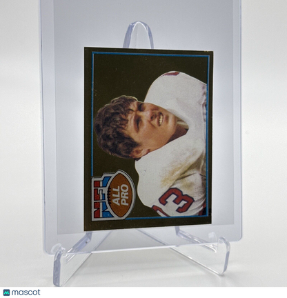 1981 Topps John Hannah FOIL Football Sticker Card #129 NM-MT FREE SHIPPING