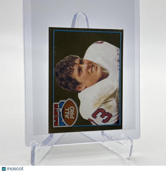 1981 Topps John Hannah FOIL Football Sticker Card #129 NM-MT FREE SHIPPING