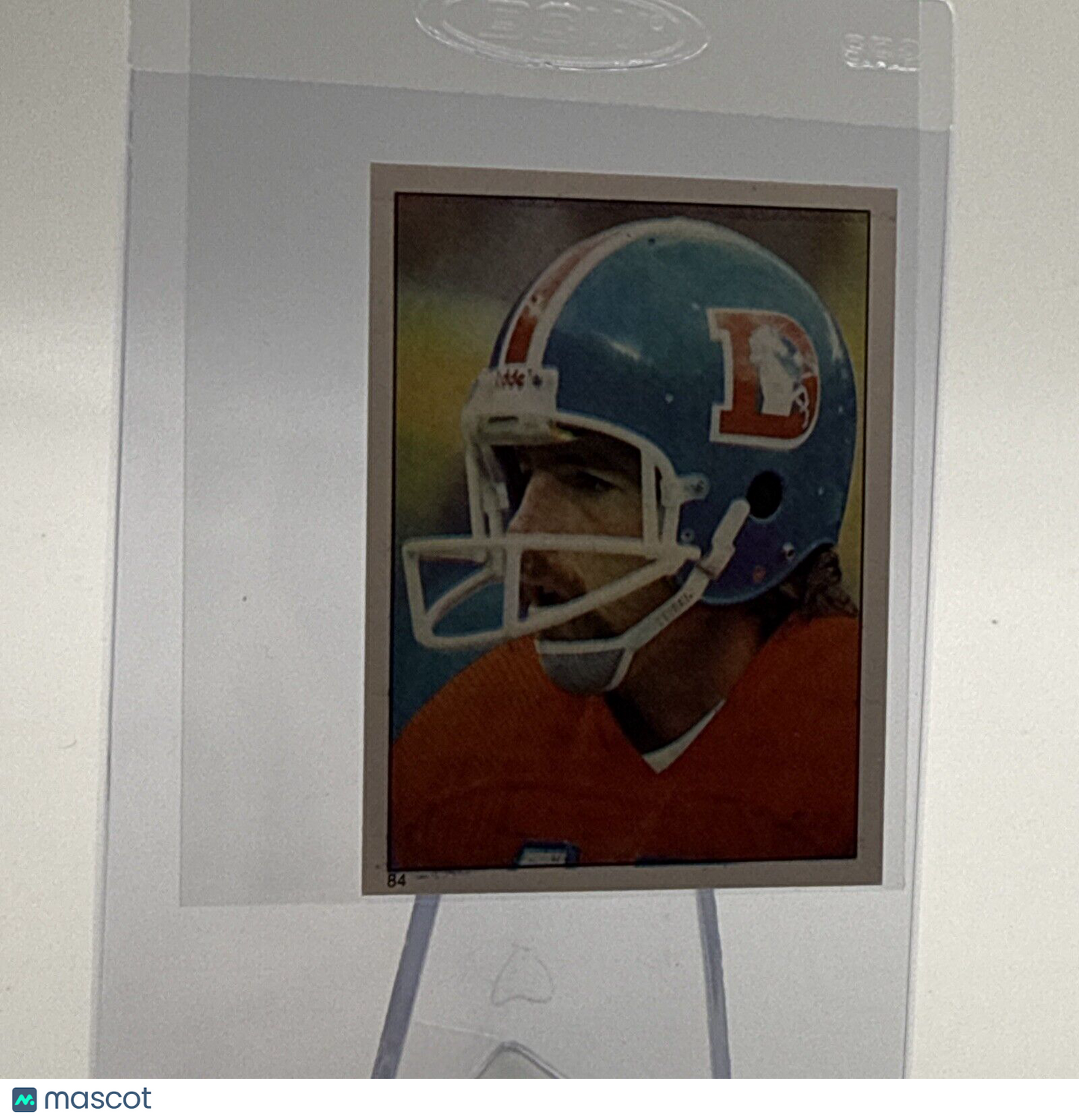 1981 Topps Matt Robinson Football Sticker Card #84 NM-MT FREE SHIPPING